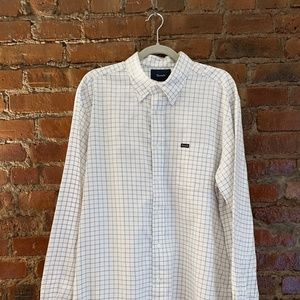 Men's Faconnable Button Down Shirt, Size XL